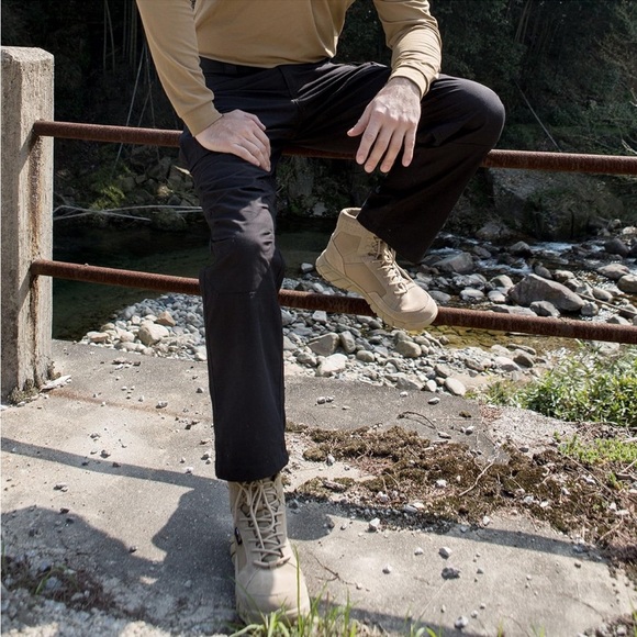 FREE SOLDIER Water Resistant Relaxed Fit Tactical Cargo Pants Multi Pocket NEW - Picture 13 of 16